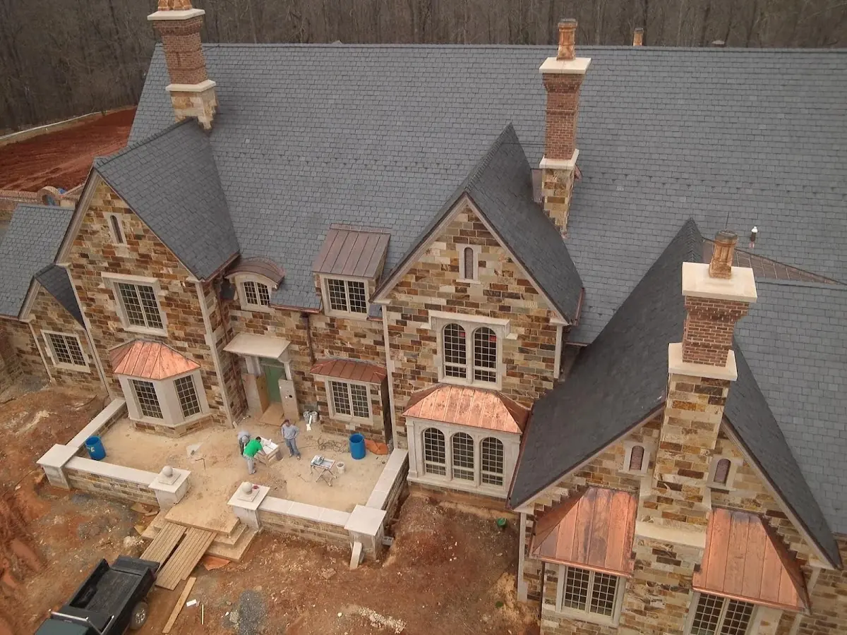 Craftsman Roofing Slate Roof Repair project in Rohnert Park